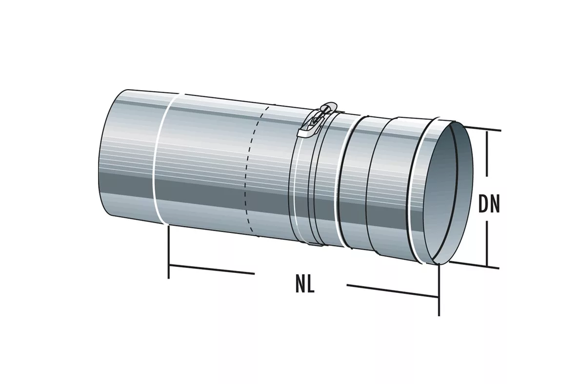 EW-Rohr-Längenausgleichselement mit FKM-Dichtung u. KLB T200 23 M000007 copy