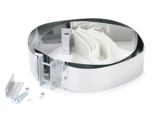 Paar Anschlussmanschetten Ø 90–250 mm für abgasdichte Verbindungen (nur Unterdruckanlagen)